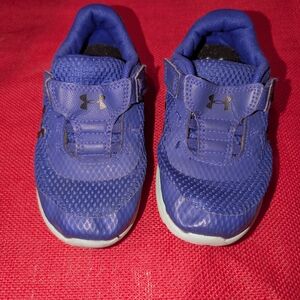 Under Armour Kids Blue Sneakers Sz 9 Toddler